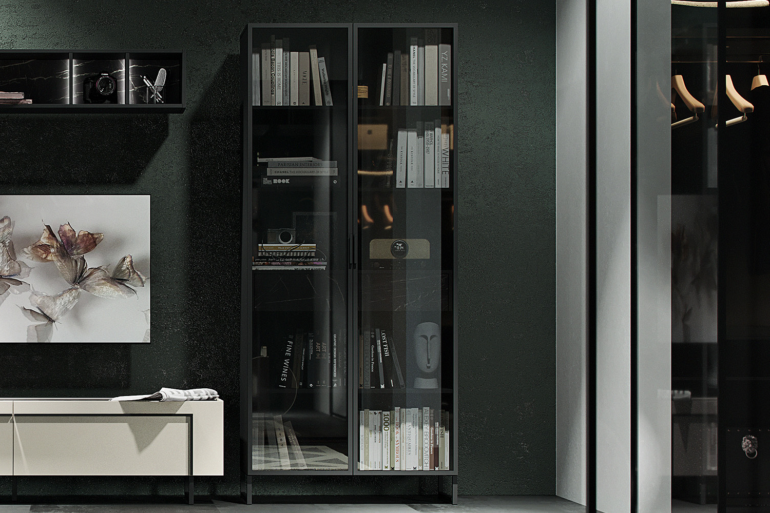 Шкафы-витрины - изображение №4 "Шкаф Милагро"  на www.Angstrem-mebel.ru